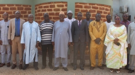 Les participants à l’ouverture de la formation