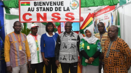 Le Ministre en charge de la Protection sociale a visité le stand