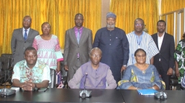 Le patronat et la direction générale à la fin des échanges