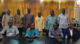 Les délégations à la fin des échnages